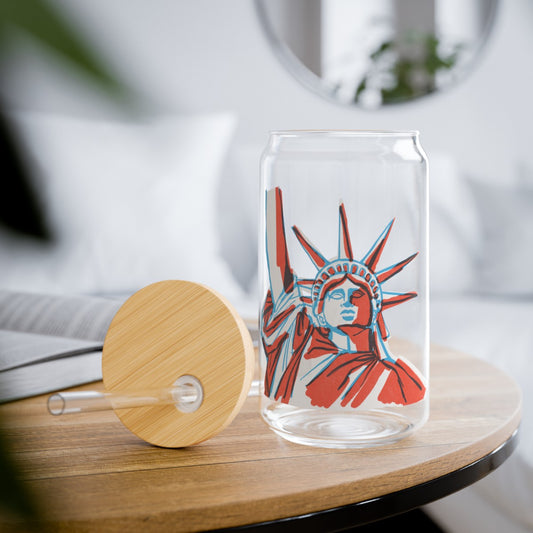 Patriot Sipper Glass, 16oz