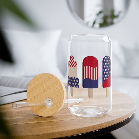 Patriot Sipper Glass, 16oz