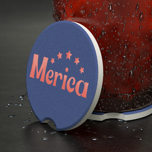 Patriot Soapstone Car Coaster