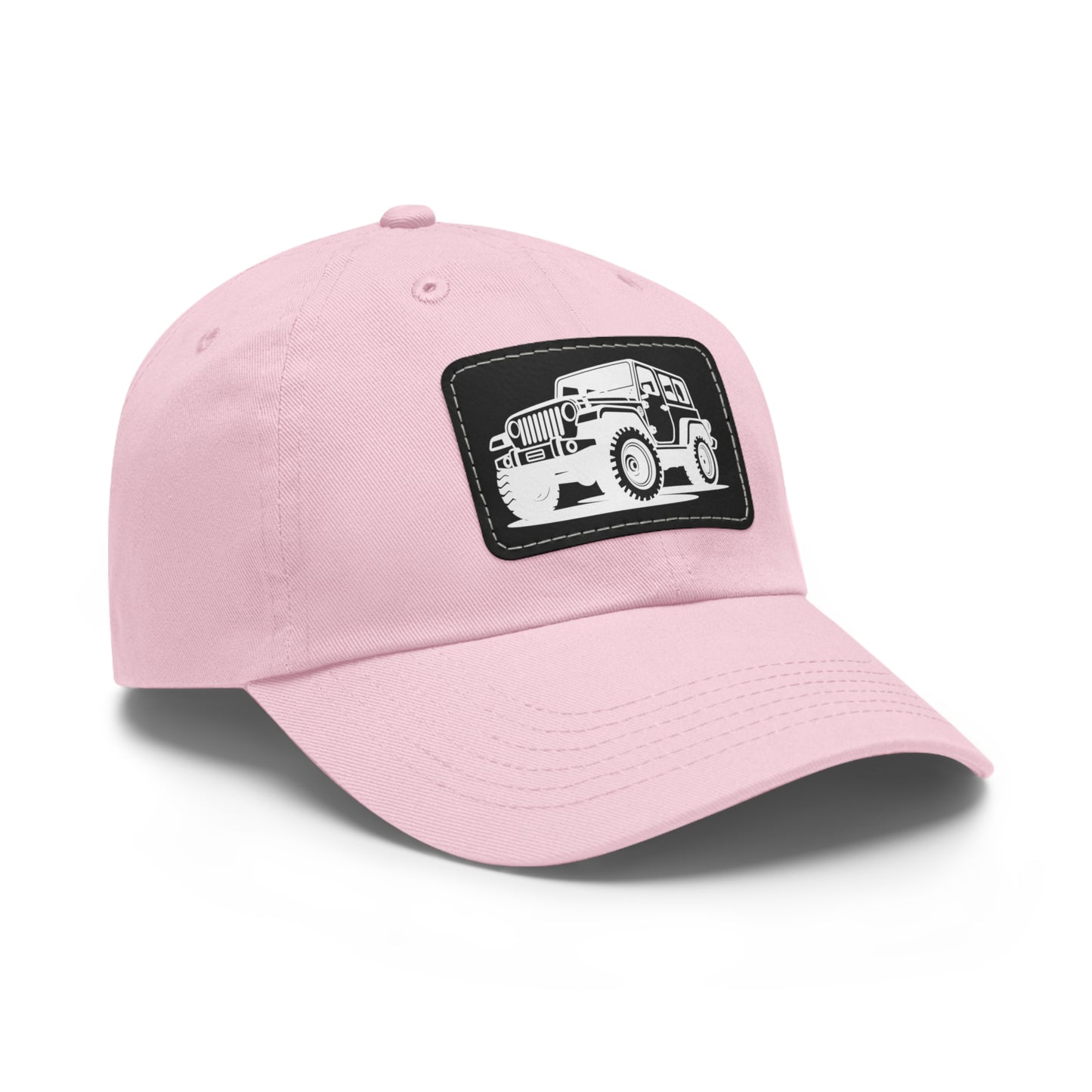 Off-Road Dad Hat with Leather Patch