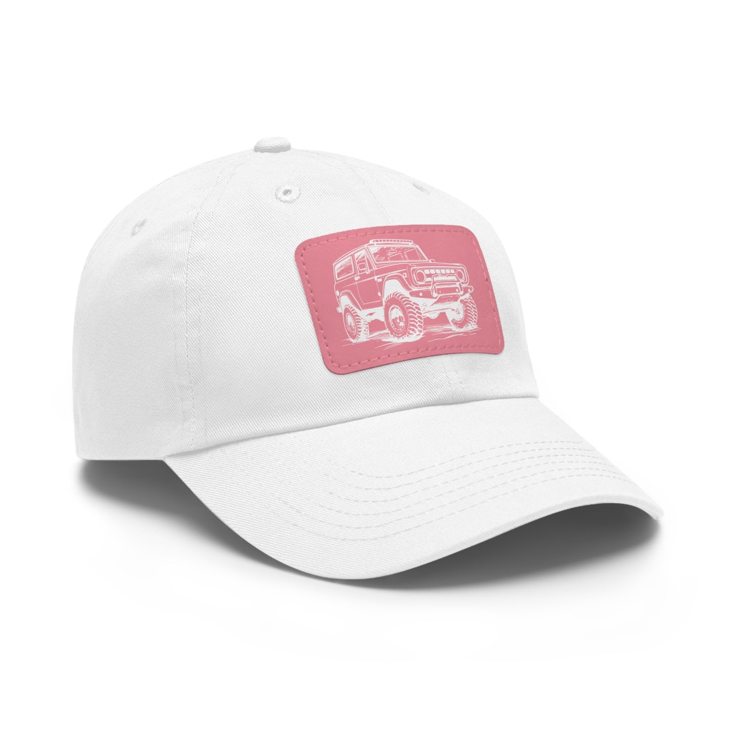 Off-Road Dad Hat with Leather Patch