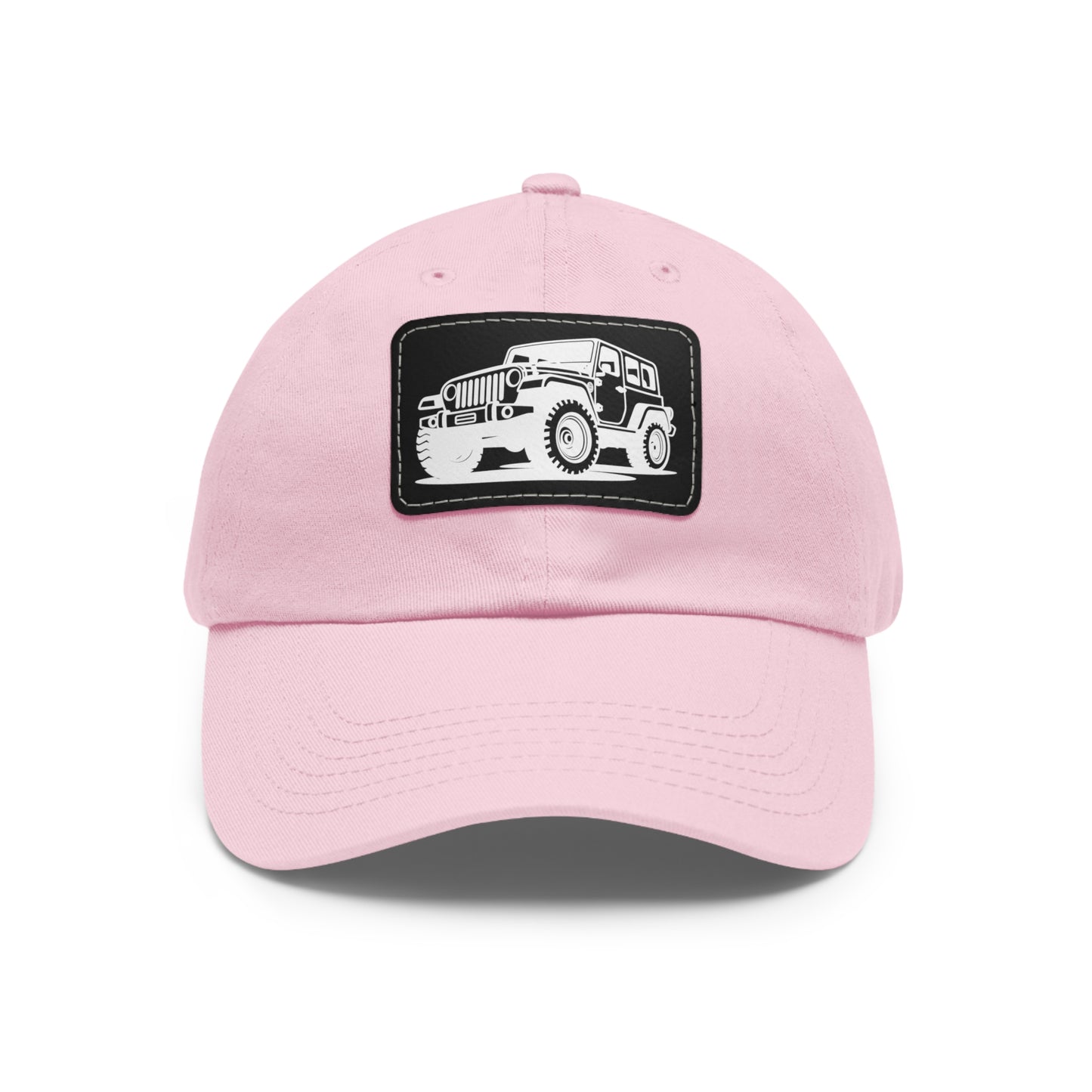 Off-Road Dad Hat with Leather Patch