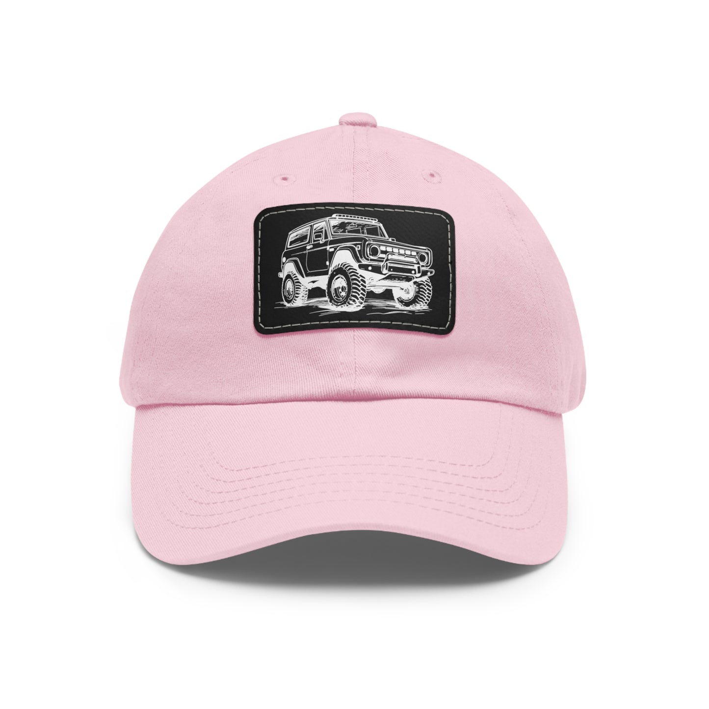 Off-Road Dad Hat with Leather Patch