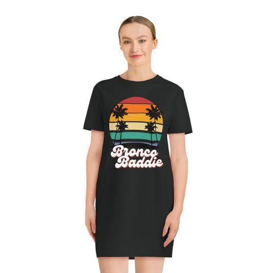 Bronco Baddie - Spinner T-Shirt Dress