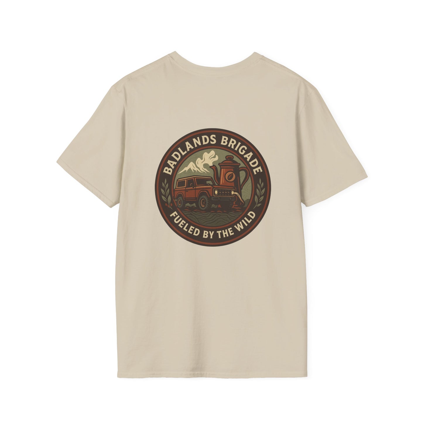 Fueled by the Wild - Badlands Brigade Adventure T-Shirt