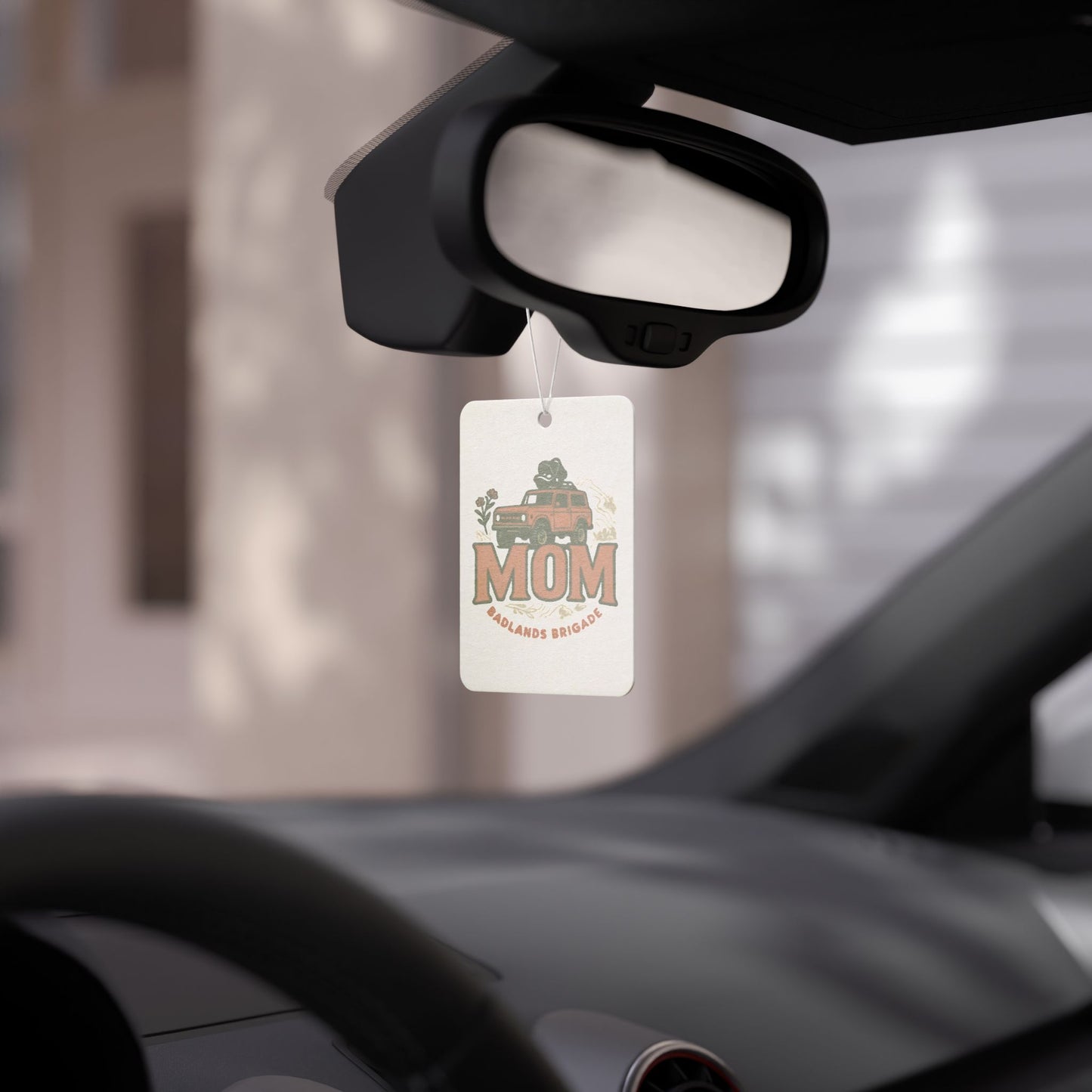 MOM's Adventure Car Air Freshener - Badlands Brigade