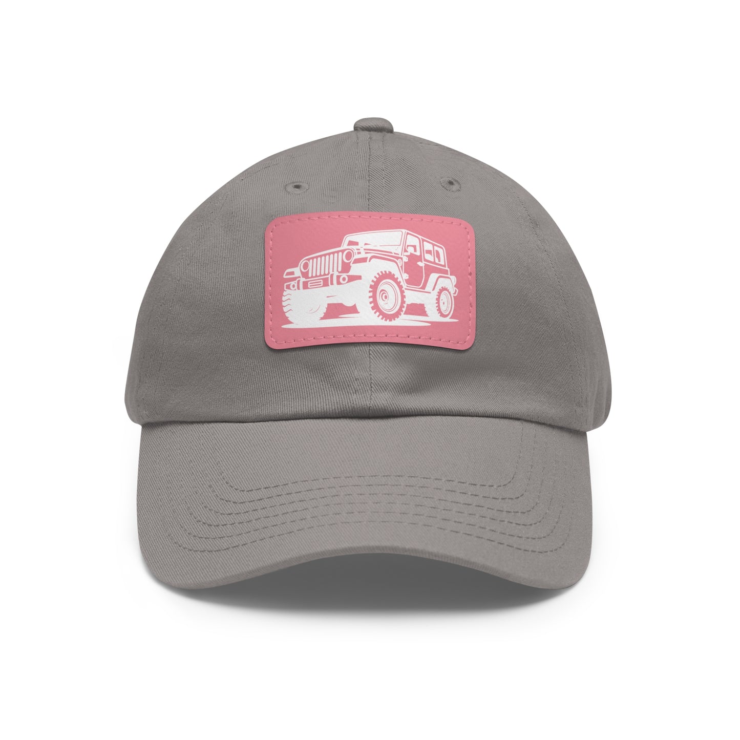 Off-Road Dad Hat with Leather Patch