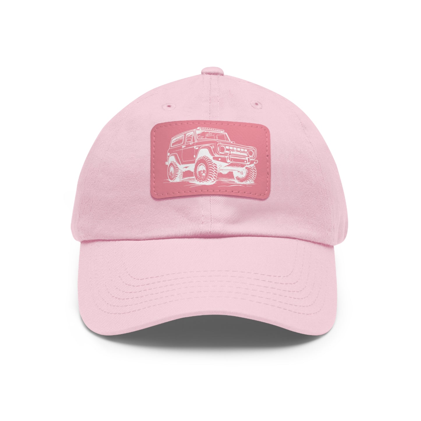 Off-Road Dad Hat with Leather Patch