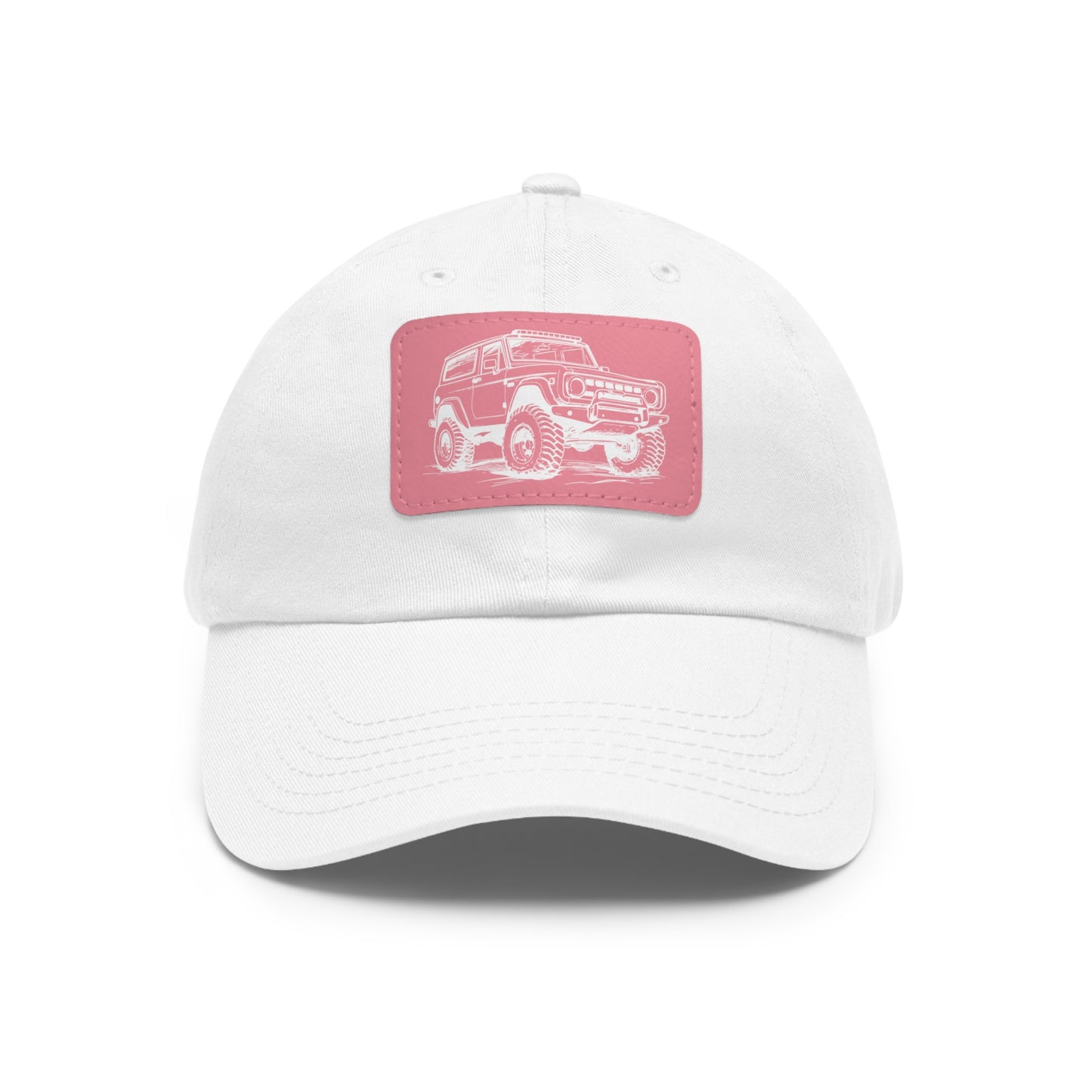 Off-Road Dad Hat with Leather Patch