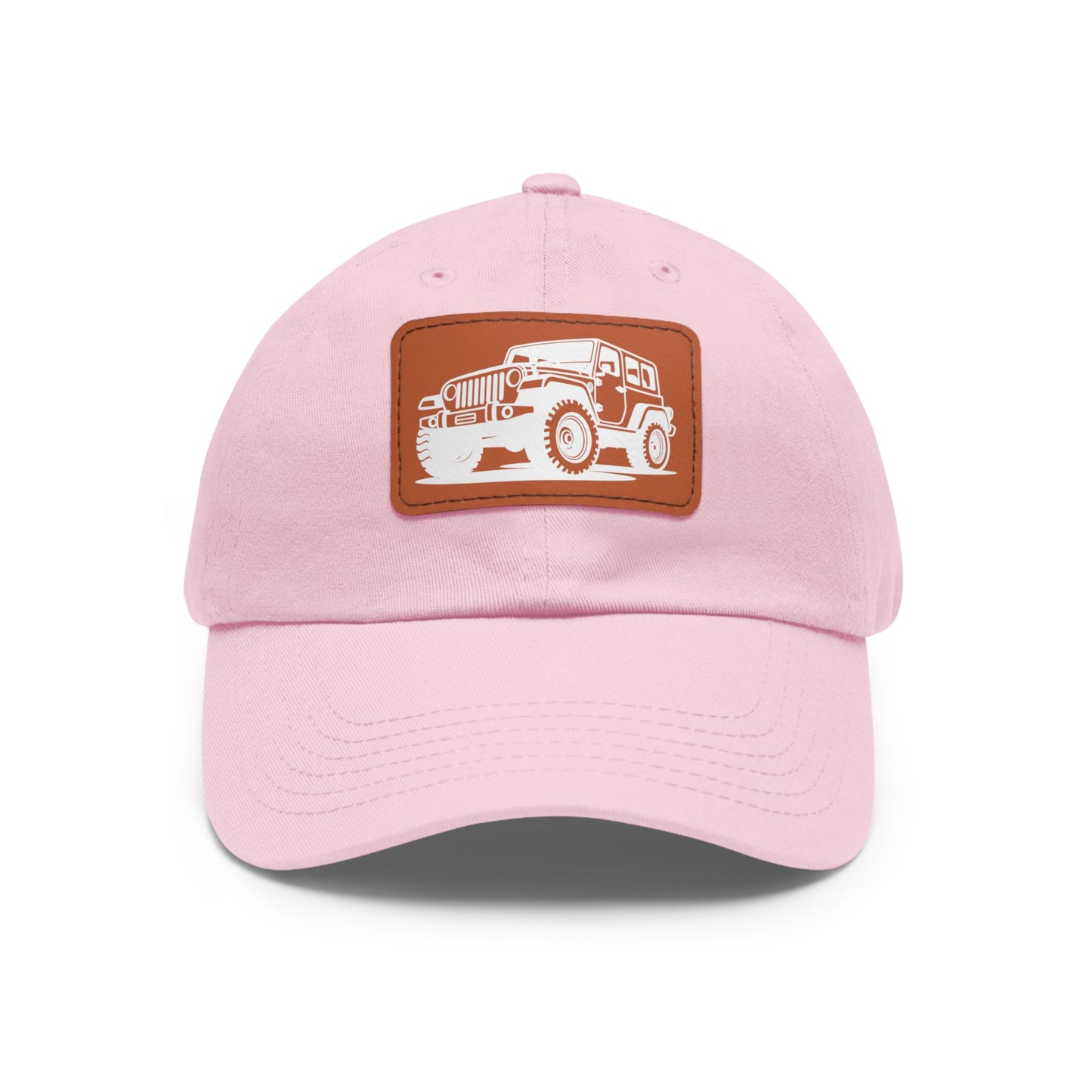 Off-Road Dad Hat with Leather Patch
