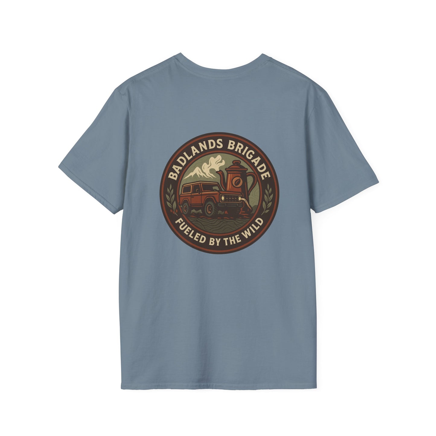 Fueled by the Wild - Badlands Brigade Adventure T-Shirt
