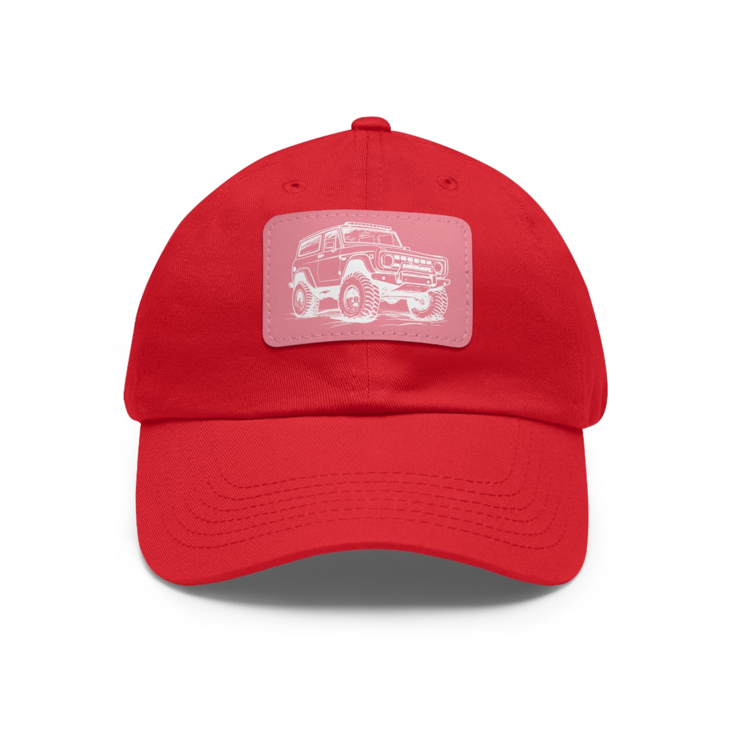 Off-Road Dad Hat with Leather Patch