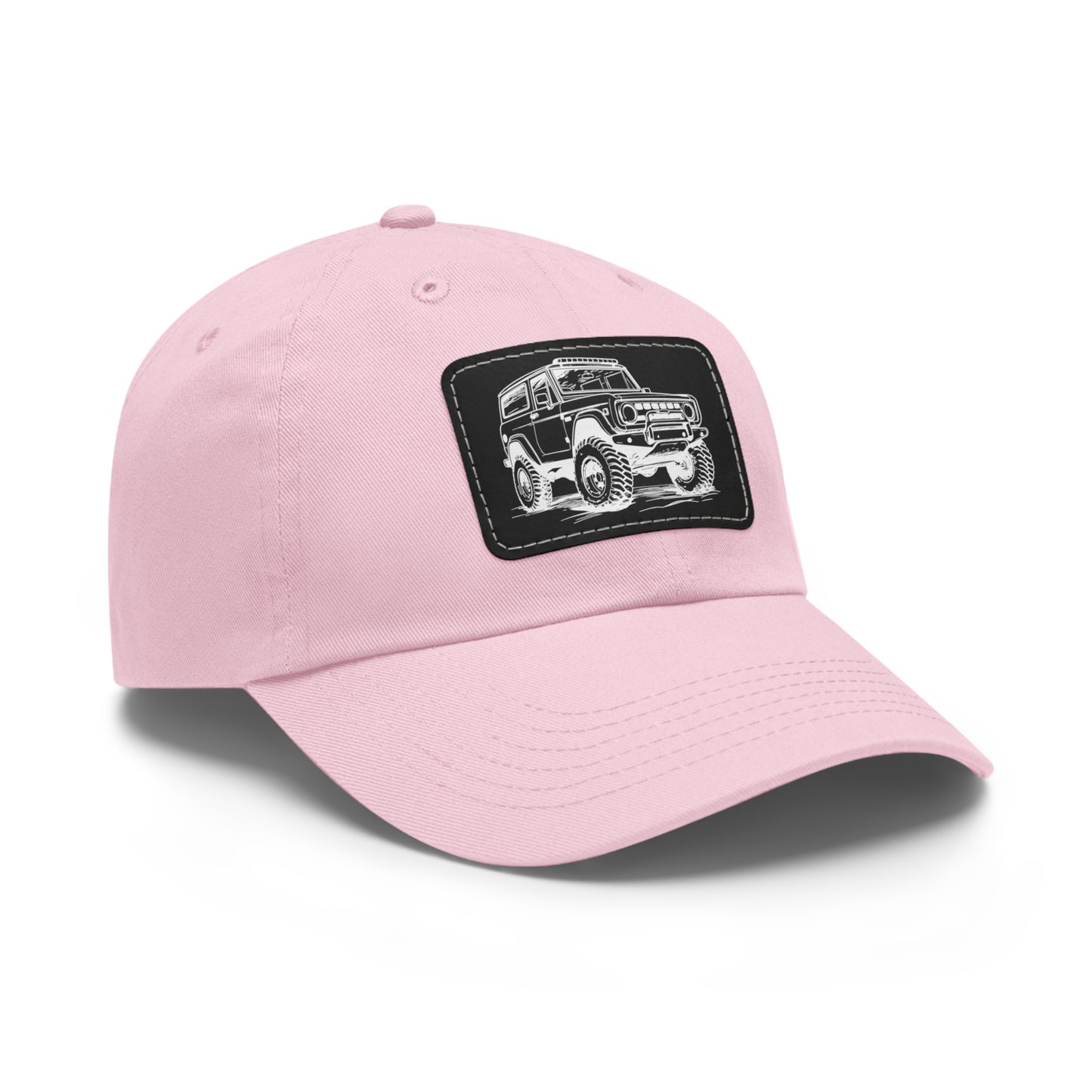 Off-Road Dad Hat with Leather Patch