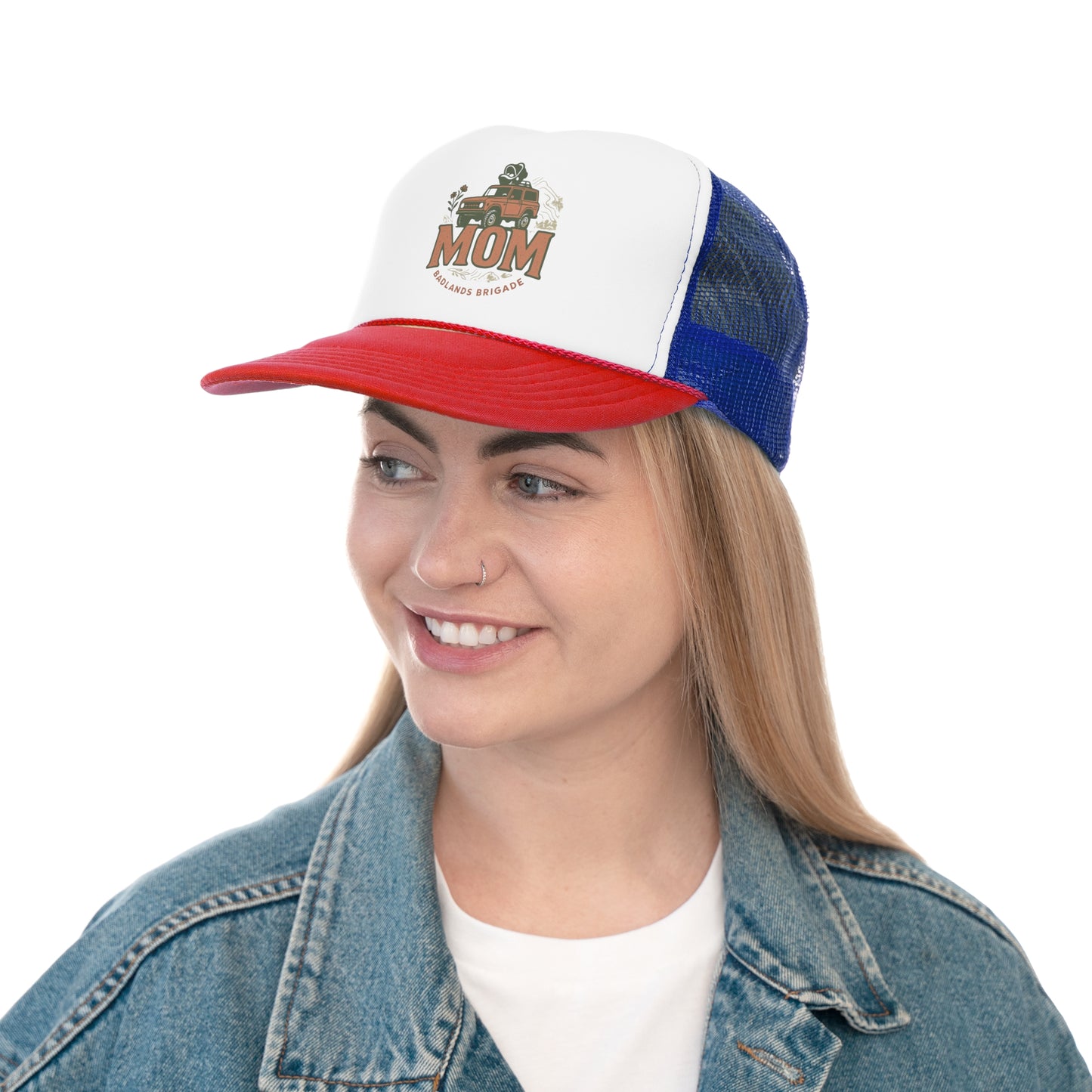 MOM's Adventure Stylish Trucker Cap – Adventure Ready with 'MOM' Design