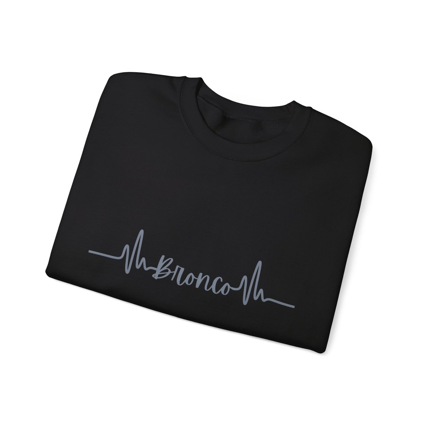 Bronco Heartrate - Unisex Heavy Blend Crewneck Sweatshirt