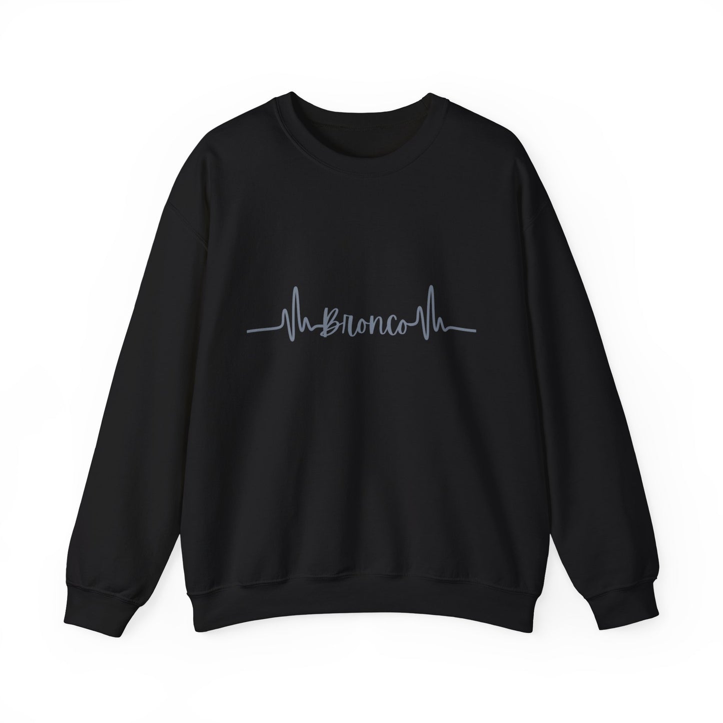 Bronco Heartrate - Unisex Heavy Blend Crewneck Sweatshirt