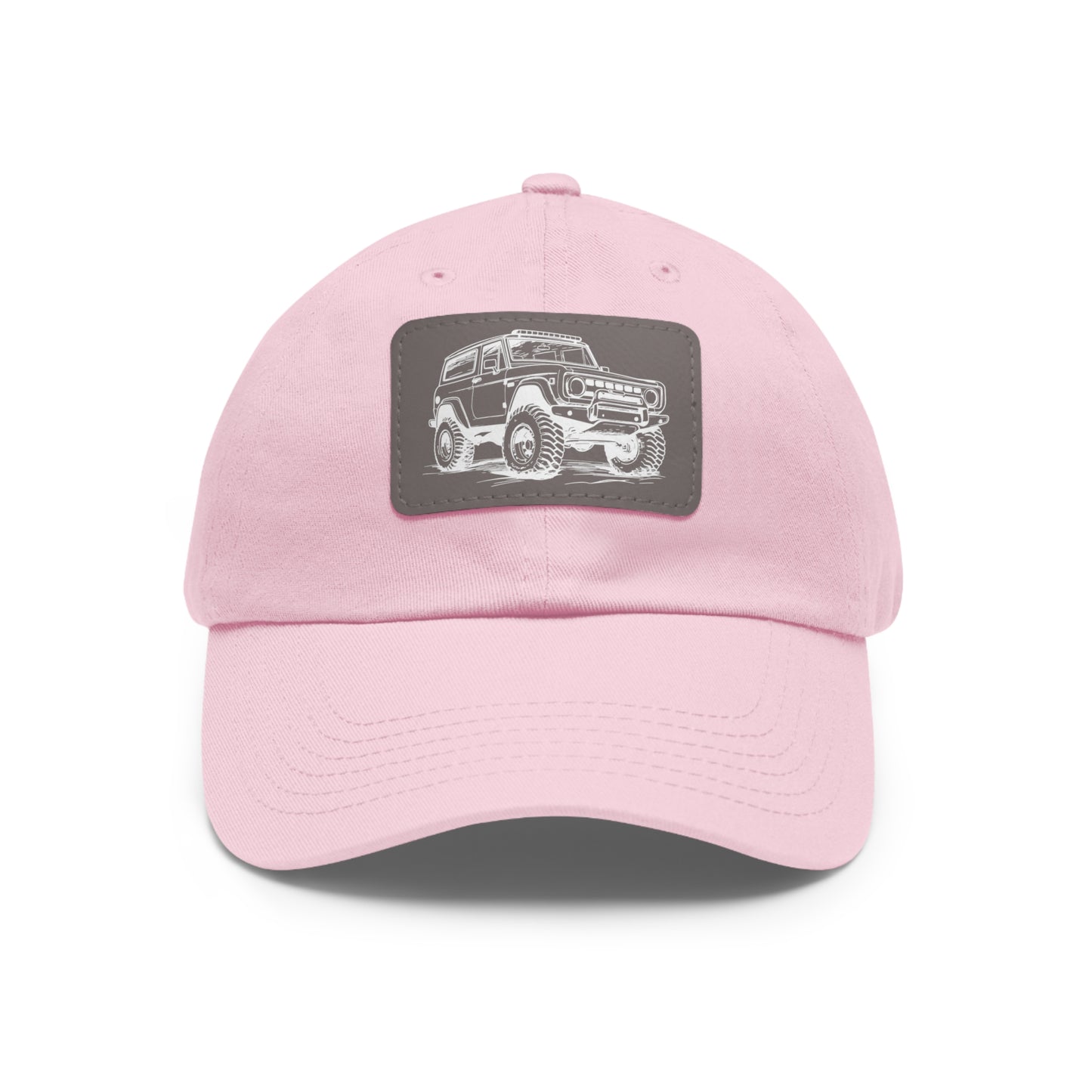 Off-Road Dad Hat with Leather Patch