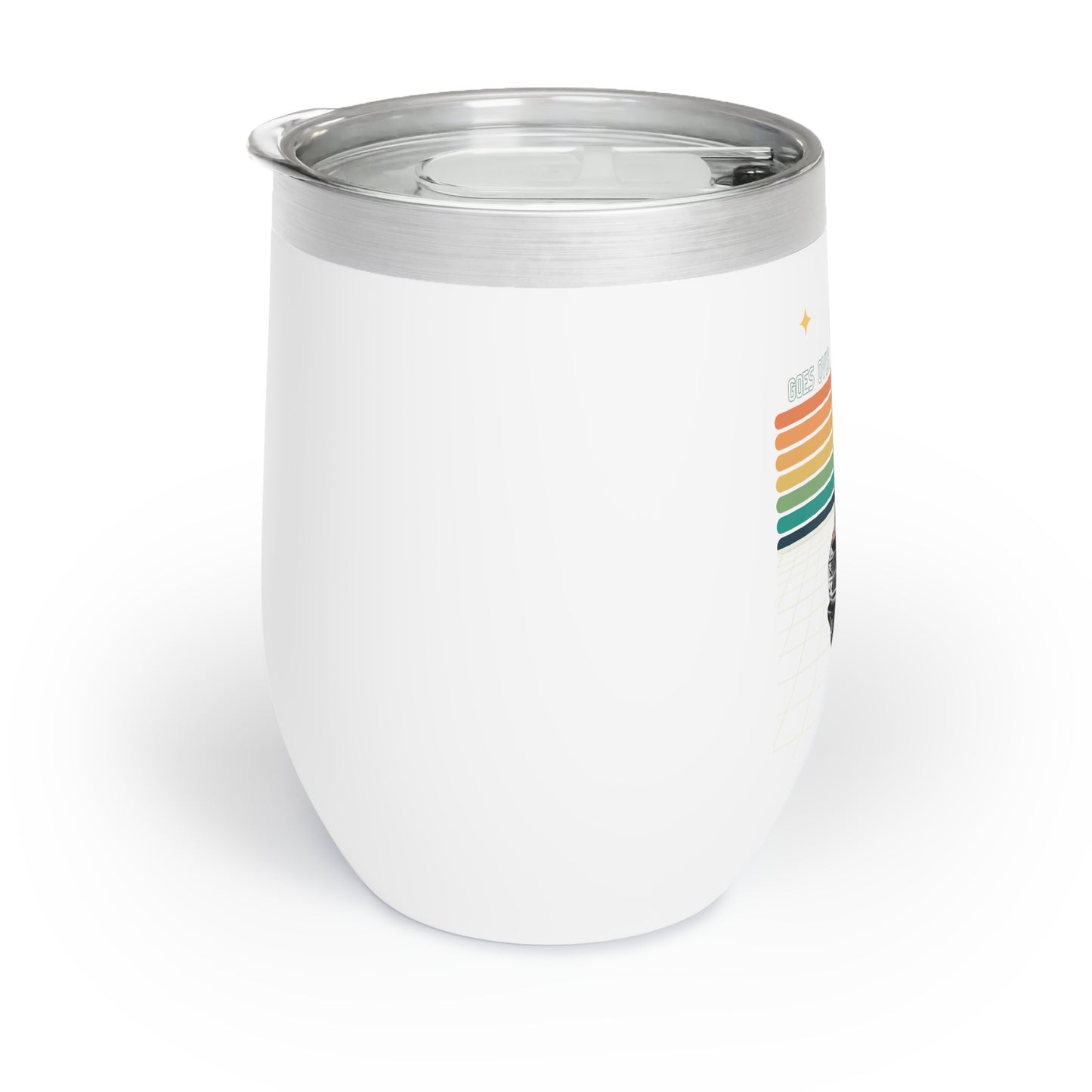 Bronco / Goes Over Any Terrain / Space Chill / Astronaut / GOAT - Chill Wine Tumbler
