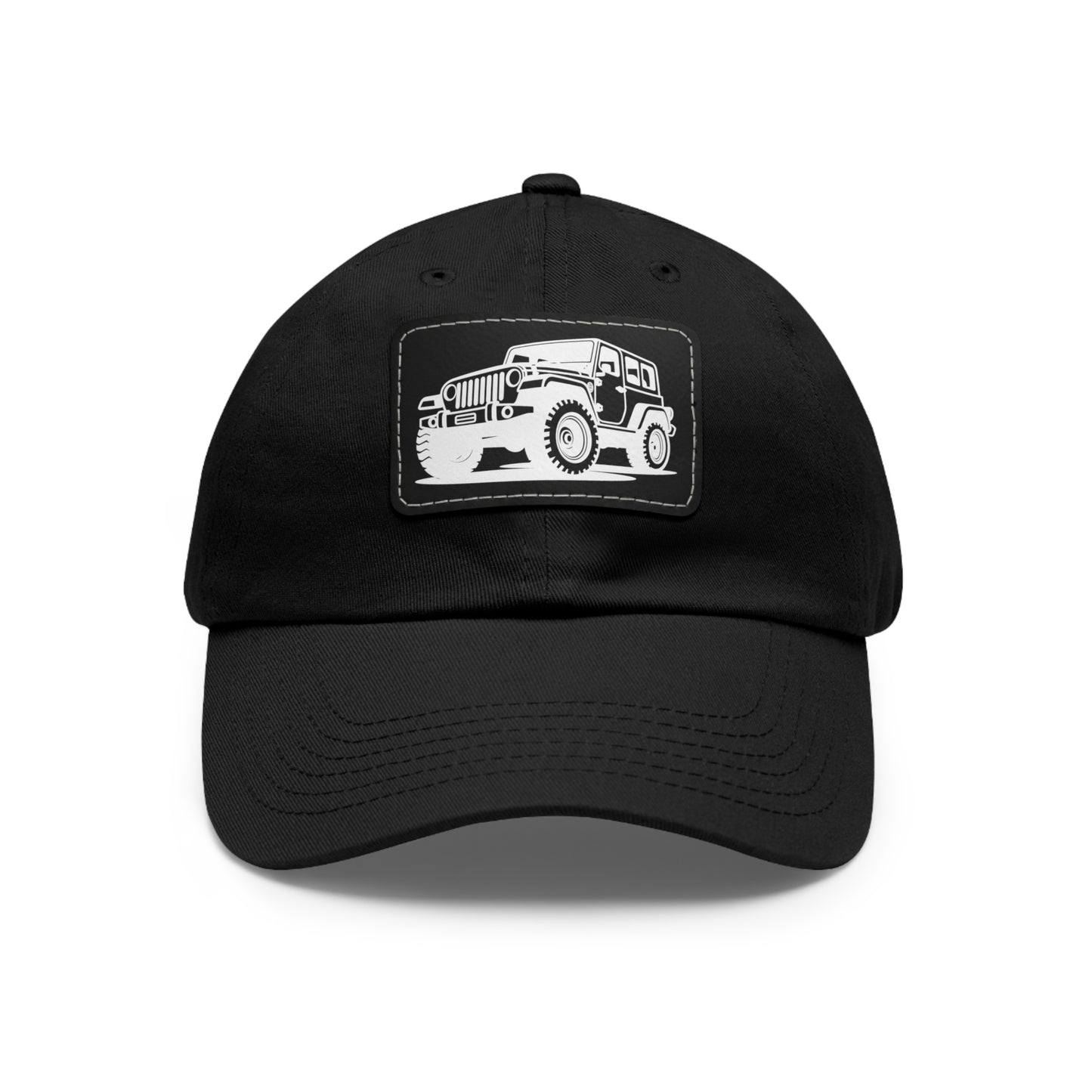 Off-Road Dad Hat with Leather Patch