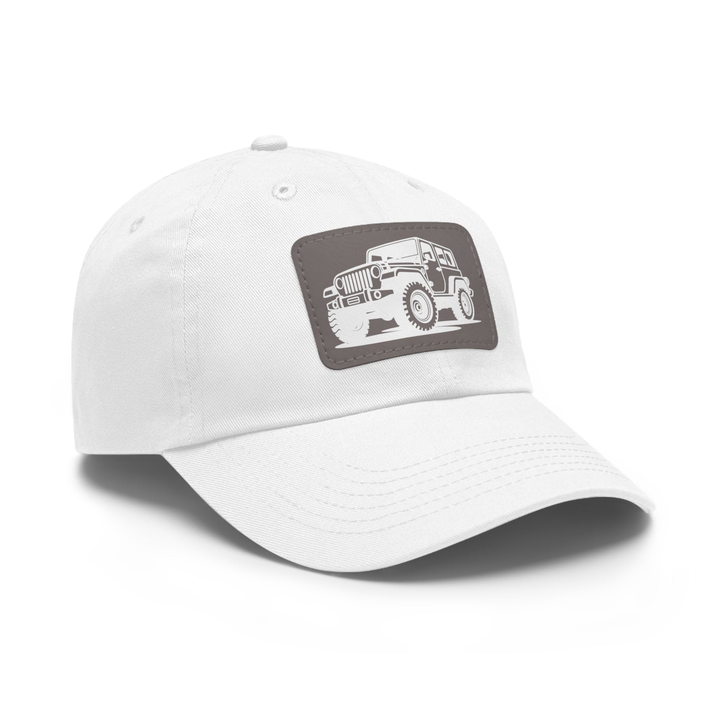 Off-Road Dad Hat with Leather Patch