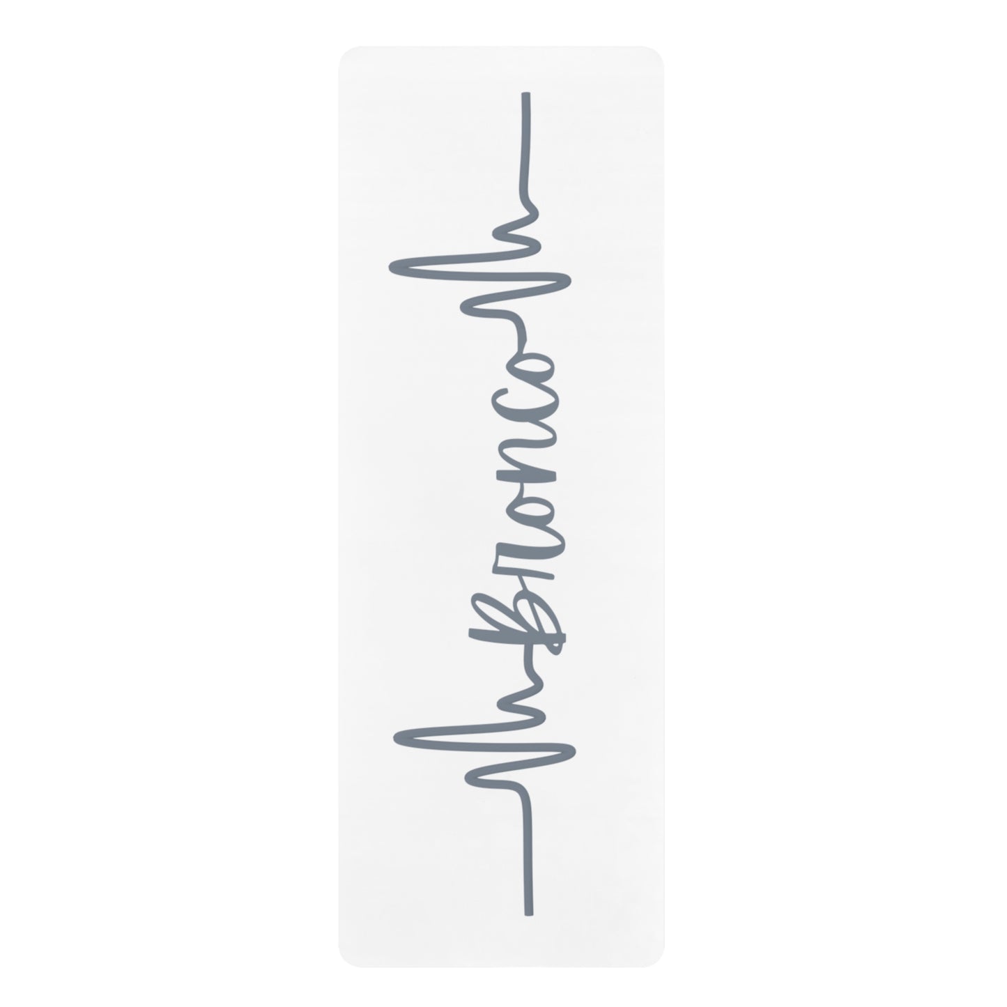 Bronco Heartrate - Rubber Yoga Mat