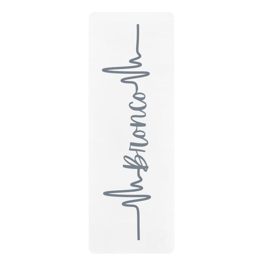 Bronco Heartrate - Rubber Yoga Mat