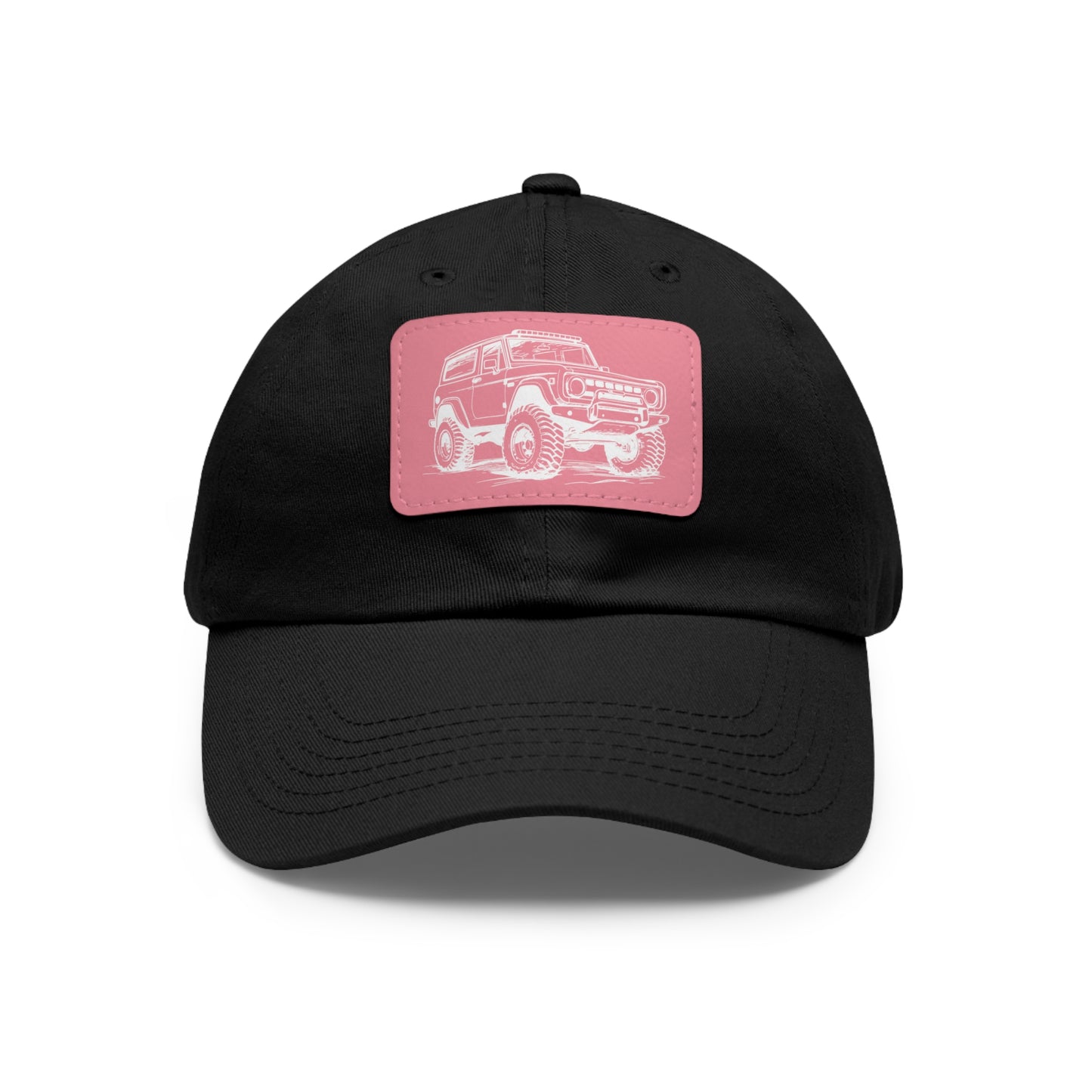 Off-Road Dad Hat with Leather Patch