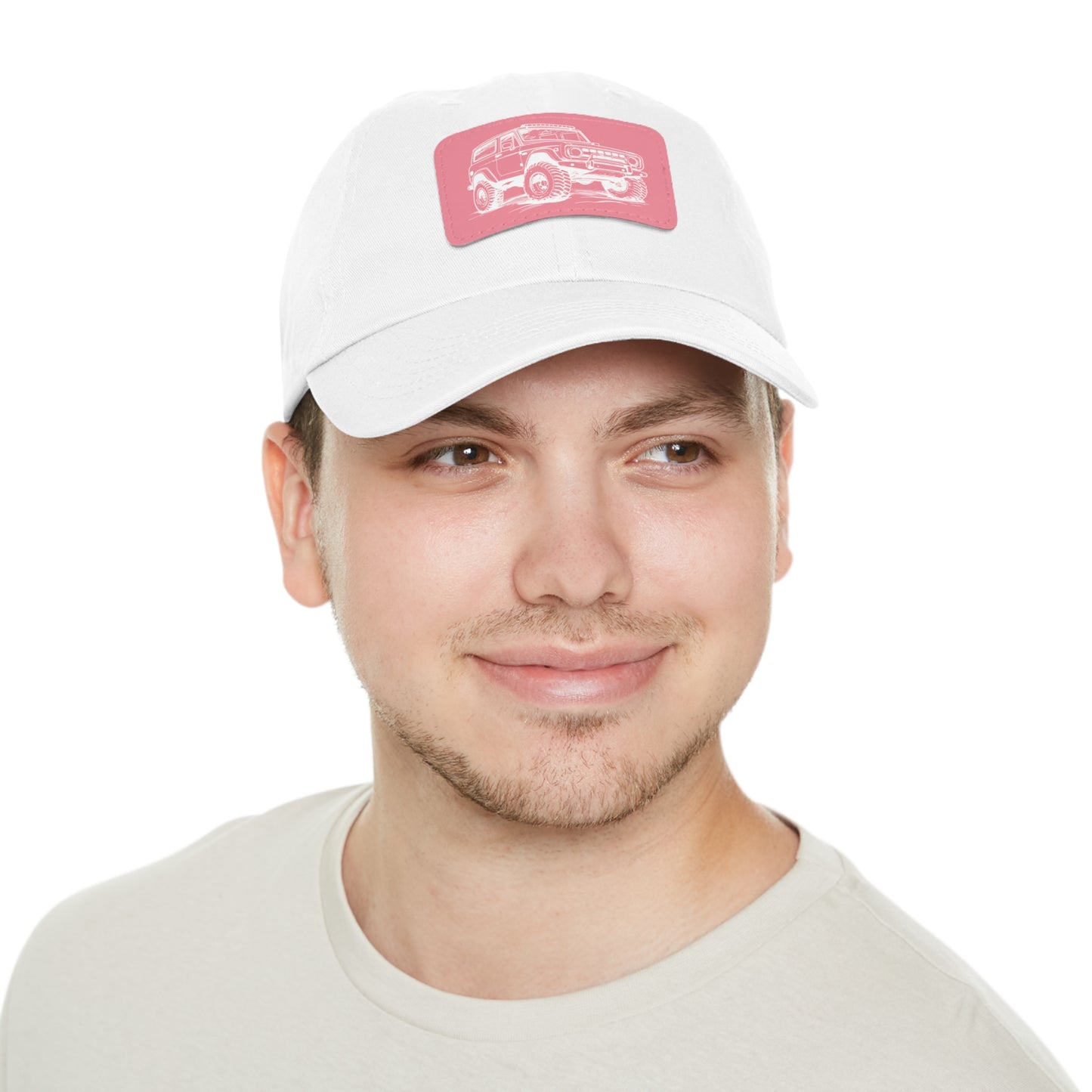 Off-Road Dad Hat with Leather Patch