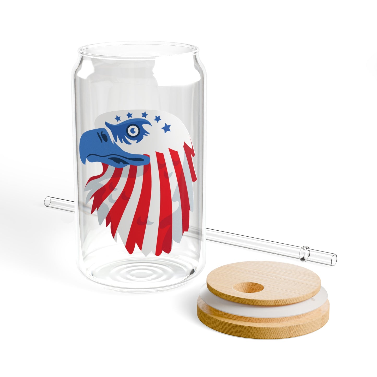 Patriot Sipper Glass, 16oz