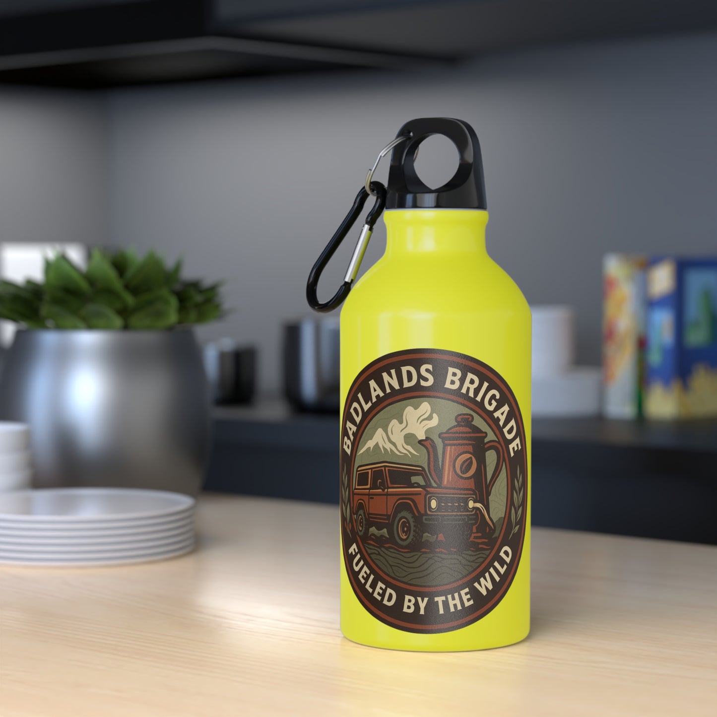 Fueled by the Wild - Badlands Brigade, Oregon Adventure Sport Bottle