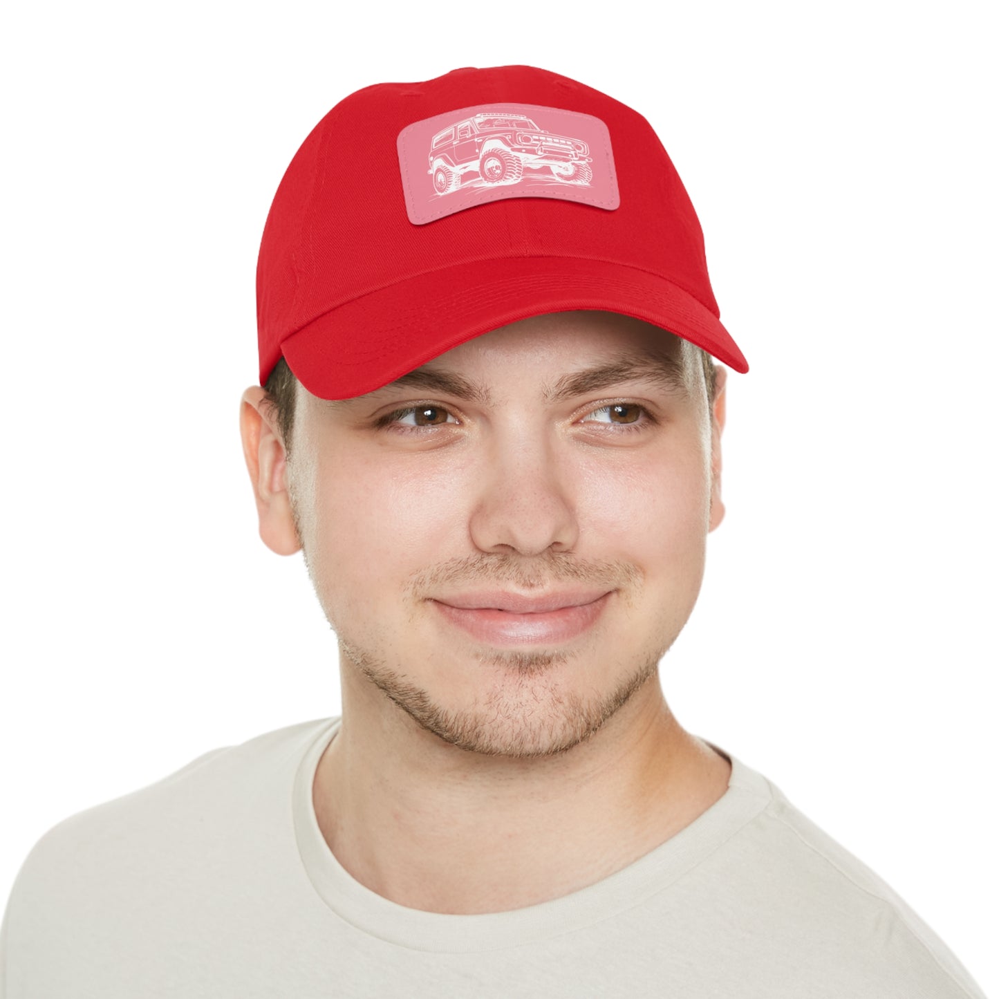 Off-Road Dad Hat with Leather Patch