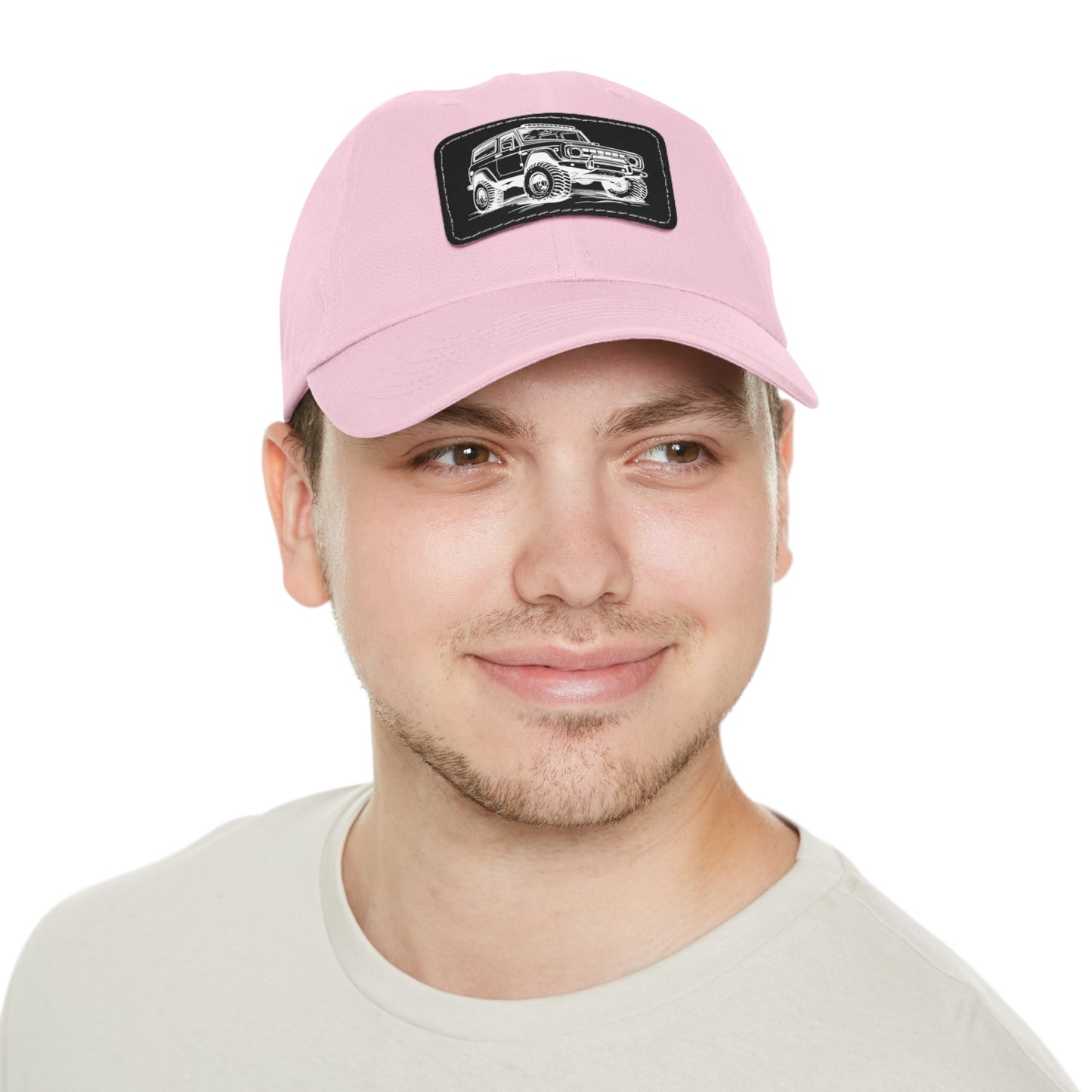 Off-Road Dad Hat with Leather Patch