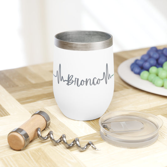 Bronco Heartrate - Chill Wine Tumbler