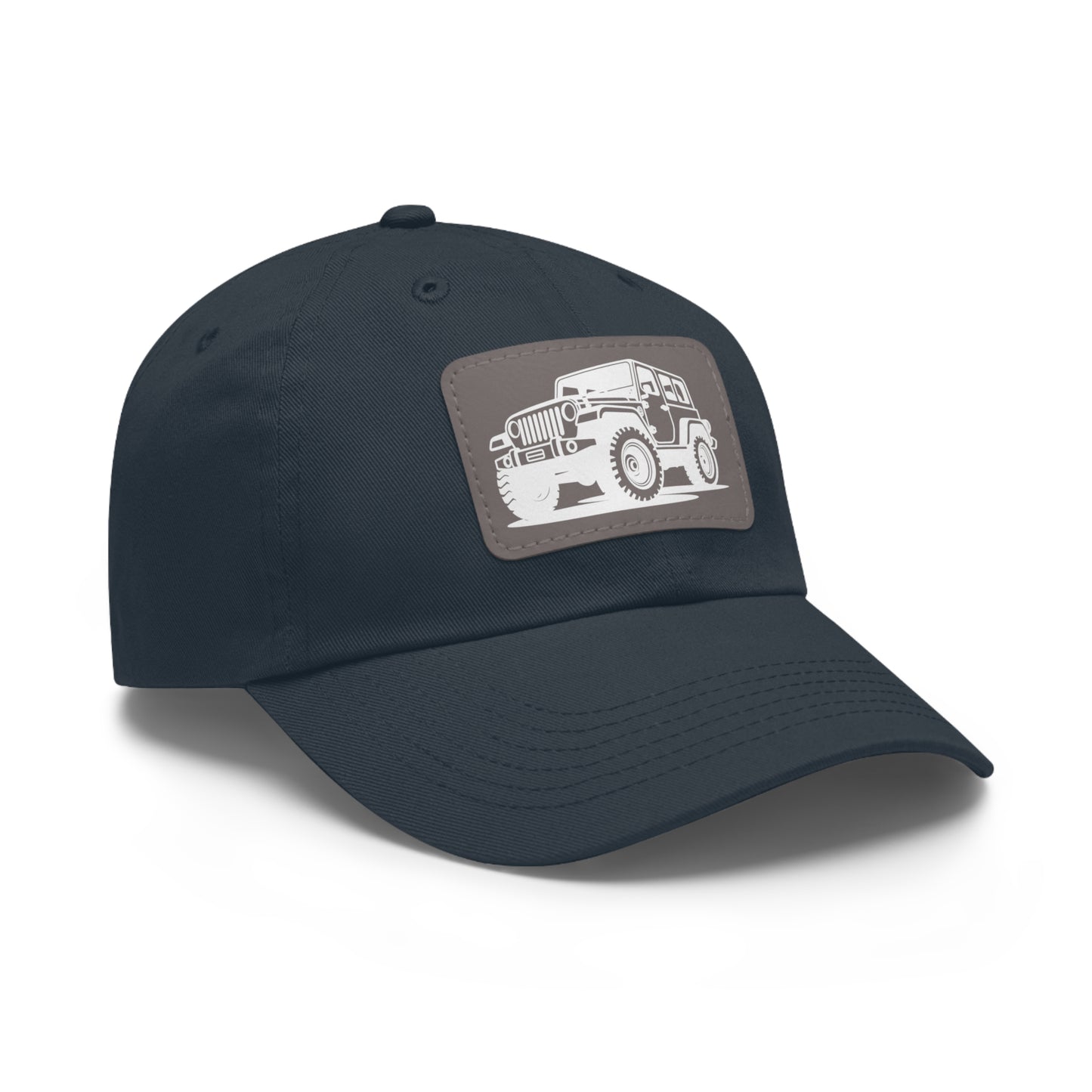 Off-Road Dad Hat with Leather Patch