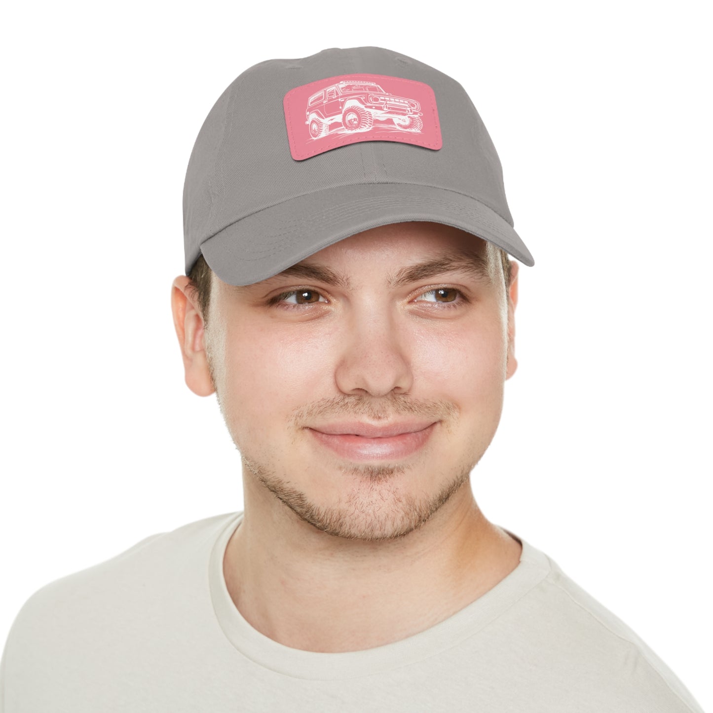 Off-Road Dad Hat with Leather Patch