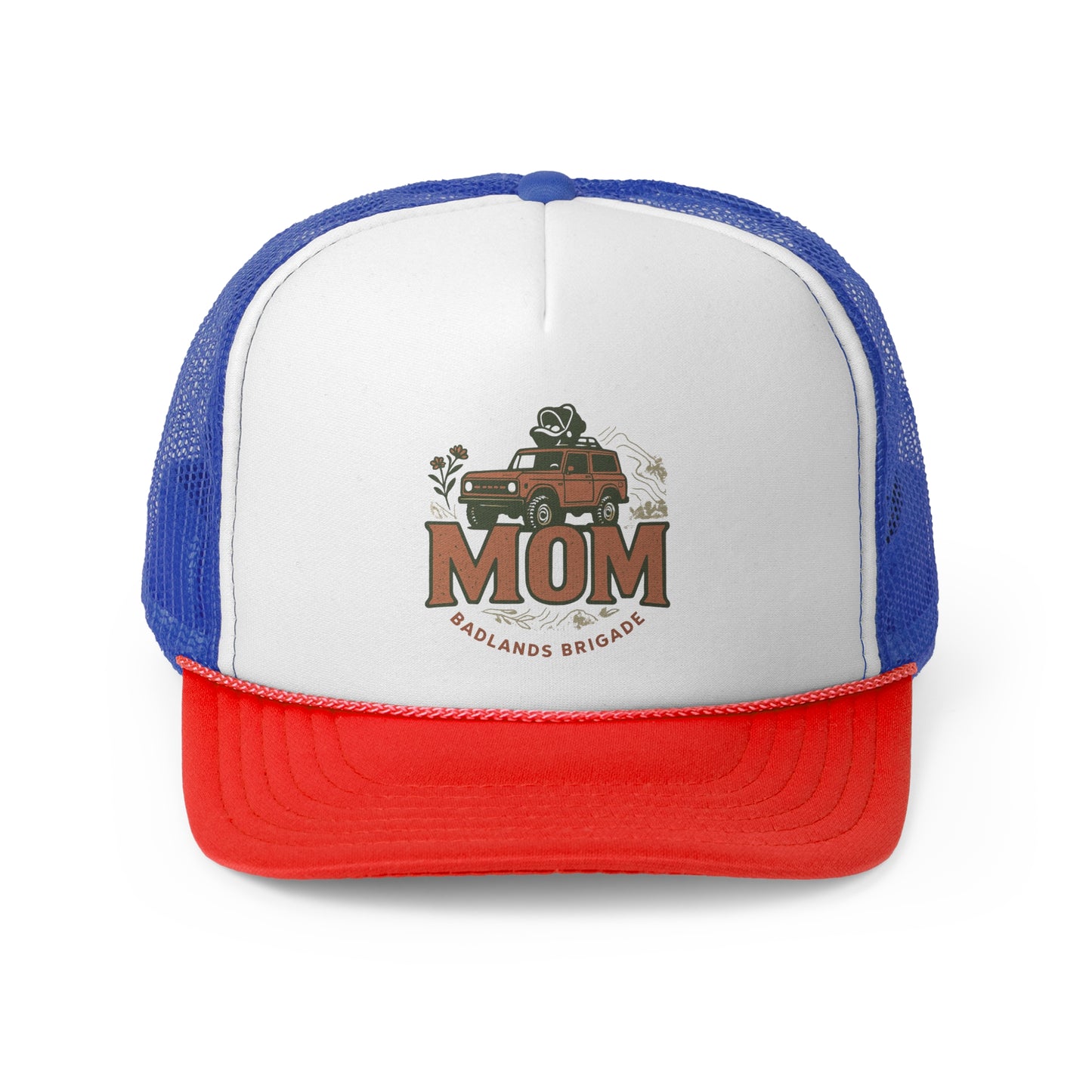 MOM's Adventure Stylish Trucker Cap – Adventure Ready with 'MOM' Design