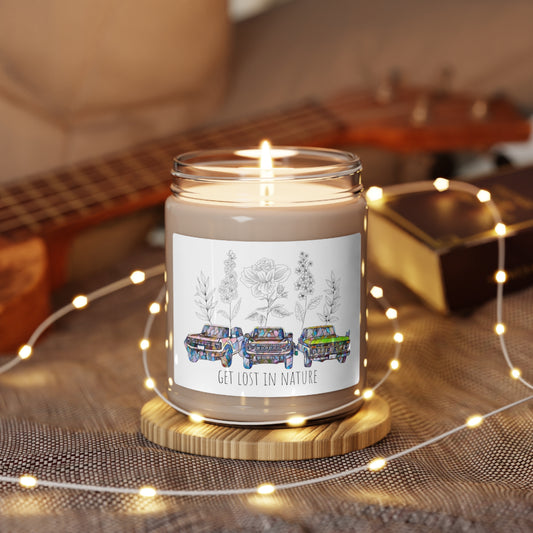 Get Lost In Nature - Bronco / Ford / Truck - Scented Soy Candle, 9oz