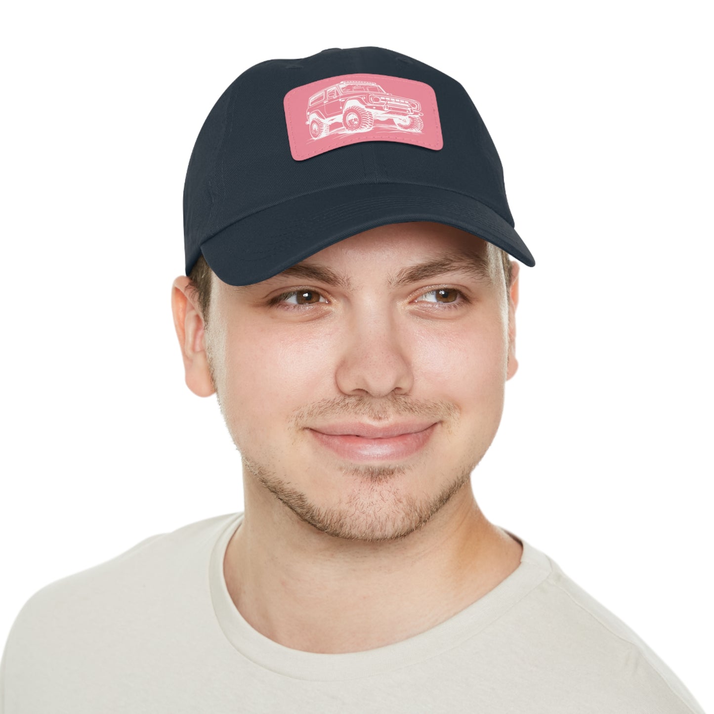 Off-Road Dad Hat with Leather Patch