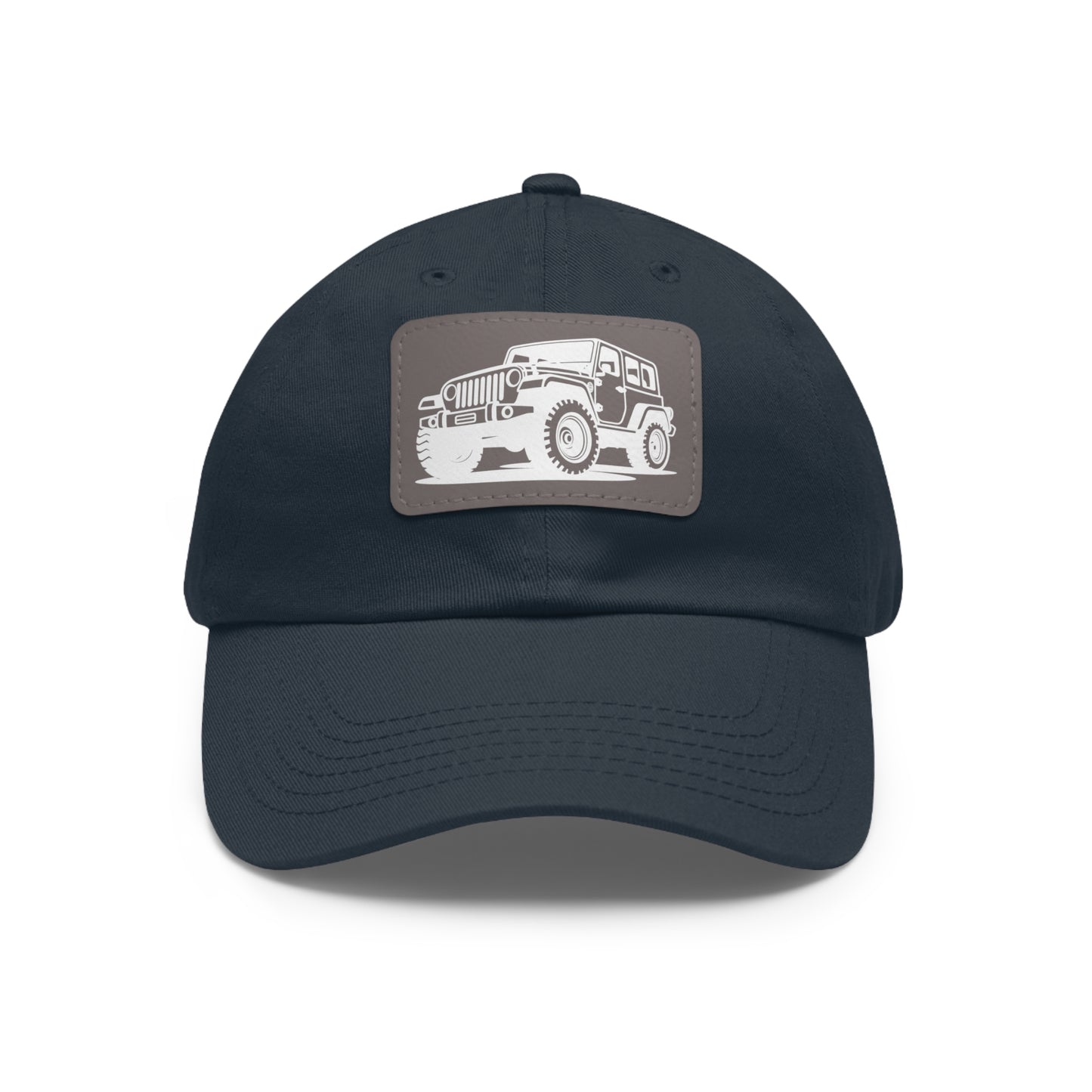 Off-Road Dad Hat with Leather Patch