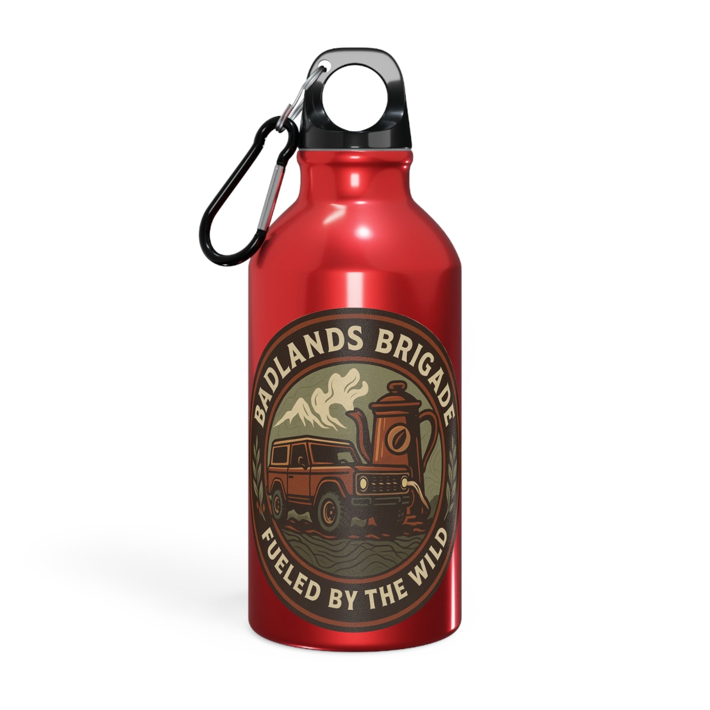 Fueled by the Wild - Badlands Brigade, Oregon Adventure Sport Bottle