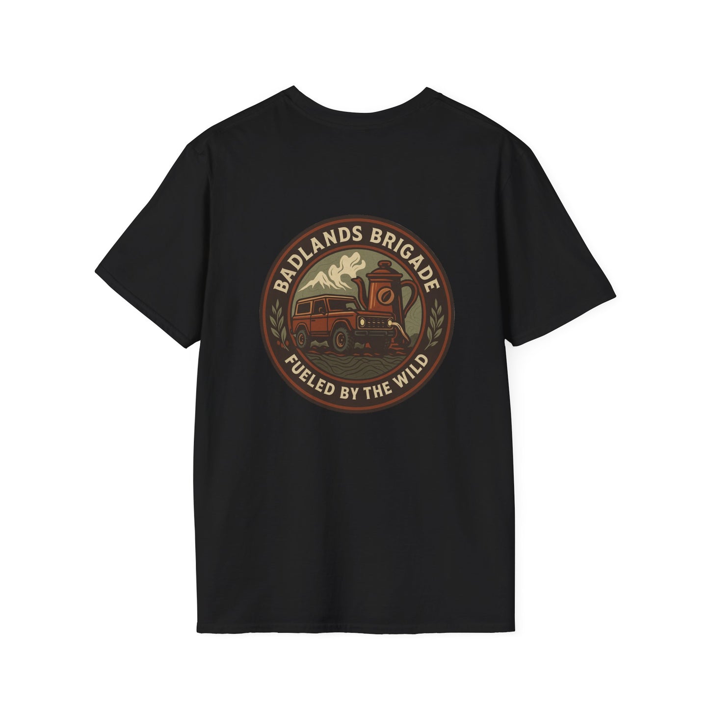 Fueled by the Wild - Badlands Brigade Adventure T-Shirt