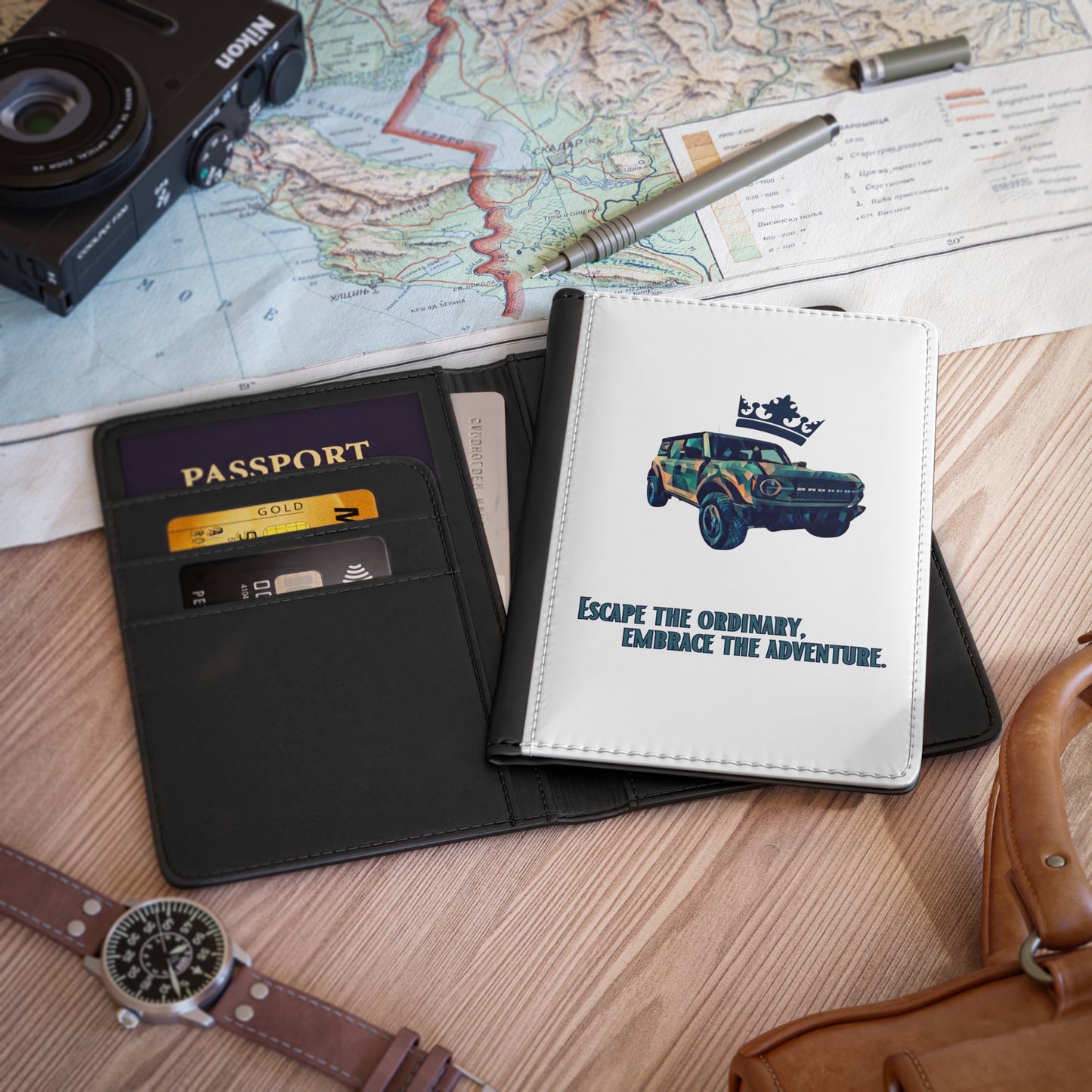 His & Hers - Bronco Passport Cover - His