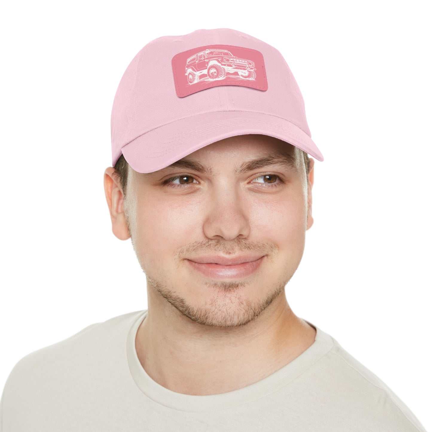 Off-Road Dad Hat with Leather Patch