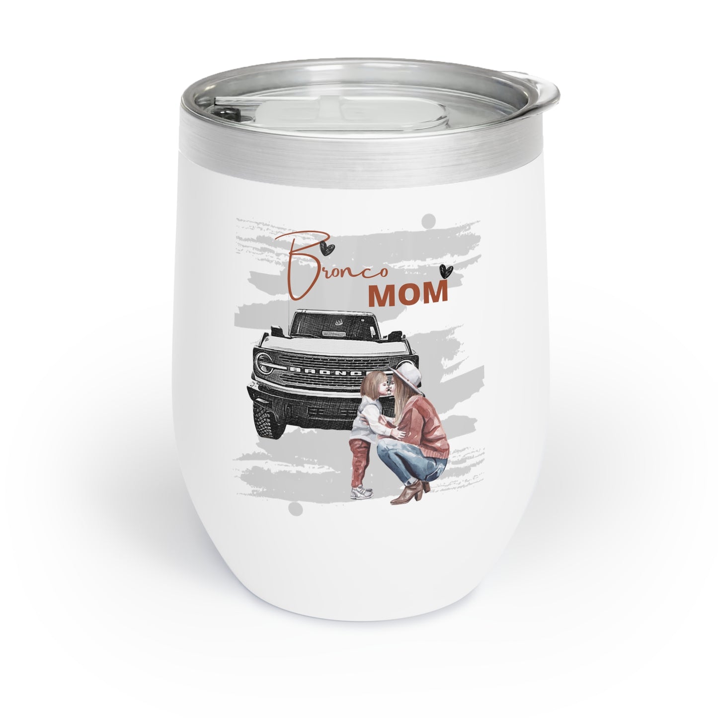 Bronco MOM - Chill Wine Tumbler