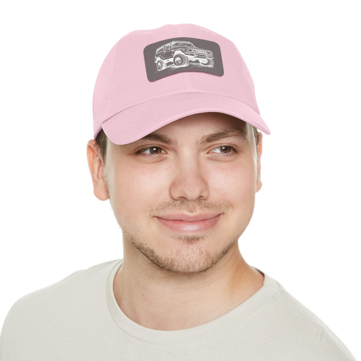 Off-Road Dad Hat with Leather Patch