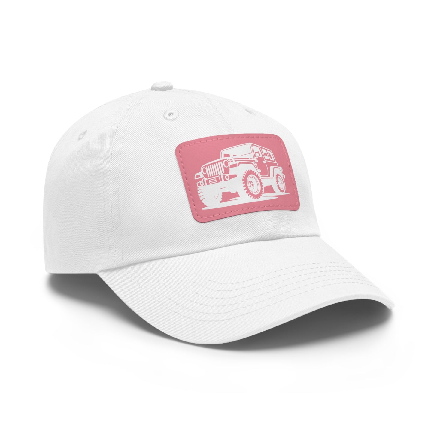 Off-Road Dad Hat with Leather Patch