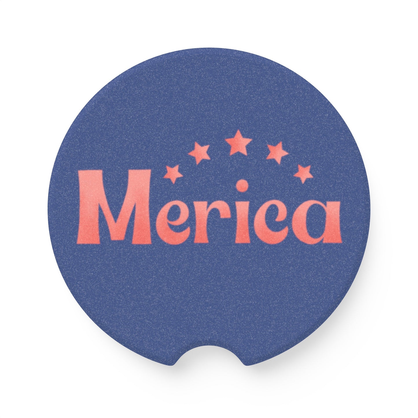 Patriot Soapstone Car Coaster