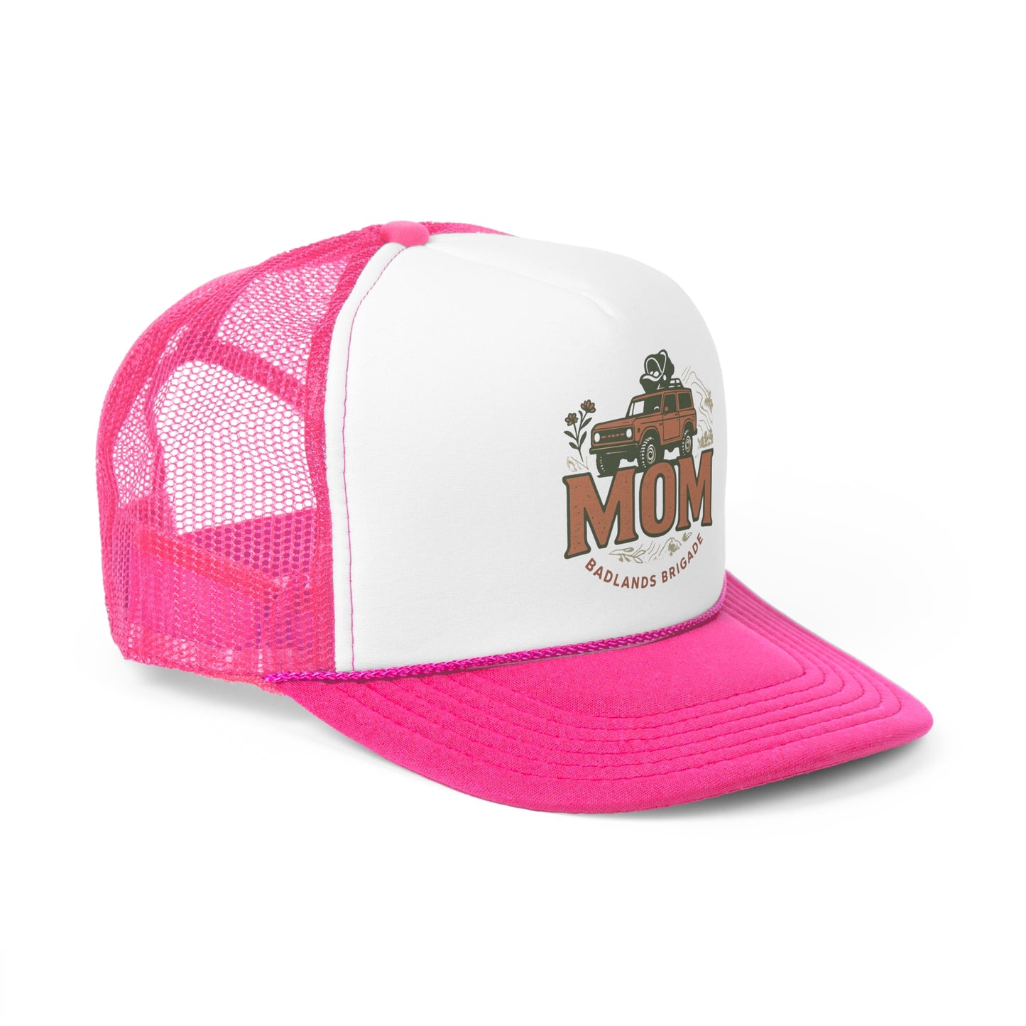 MOM's Adventure Stylish Trucker Cap – Adventure Ready with 'MOM' Design