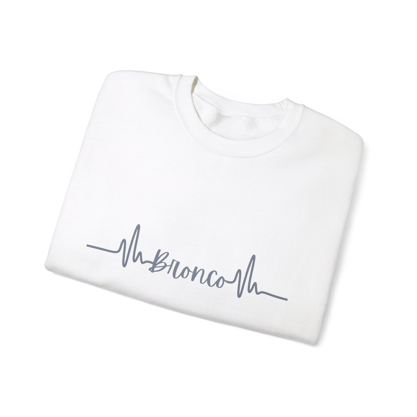 Bronco Heartrate - Unisex Heavy Blend Crewneck Sweatshirt