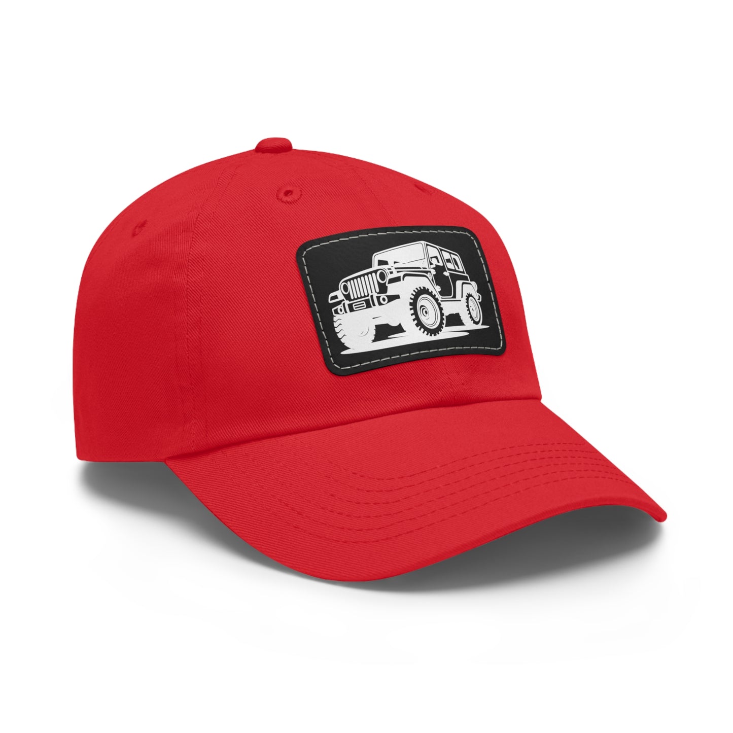 Off-Road Dad Hat with Leather Patch